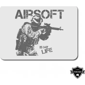 Podložka pod myš Podložka pod myš Striker Airsoft Life - bílá