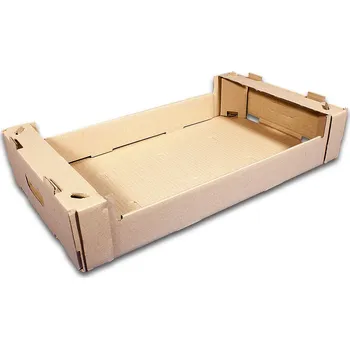 Odnosová přepravka hnědá 50 x 28 x 9 cm