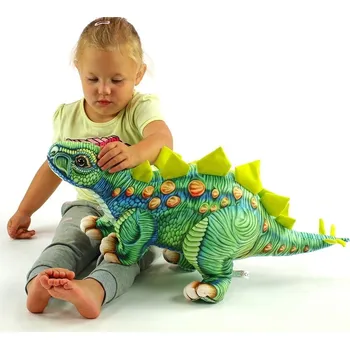 plyšák Plyšový dinosaurus Stegosaurus délka 66 cm, výška 33 cm