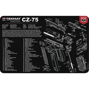 Příslušenství pro sportovní střelbu TEKMAT CZ-75 Podložka na čistění zbraní