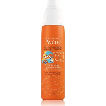 Přípravek na opalování Avene Sun Kids SPF50+ opalovací sprej pro děti 200 ml