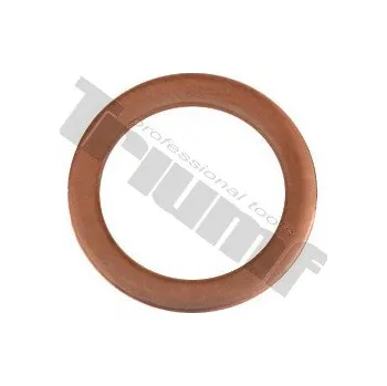 Instalatérský materiál Cu-měděná podložka - 14,0 x 18,0 x 1,5 mm