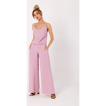 Dámský kostýmek Letní overal MOE M737 růžový EU velikost: L