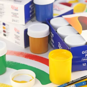 Speciální výtvarná barva Sada kvašových barev Rosa 12x20ml (Sada kvašových barev Rosa 12x20ml)