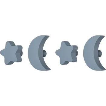 Věšák Nofred Dětské věšáky Stars & Moons, blue