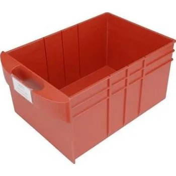 Pokorný Dačice a.s. Zásuvka VB A4 hluboká červená - PD-2603-CV