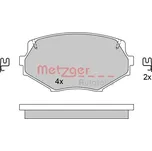 METZGER Sada brzdových destiček, kotoučová brzda 1170515