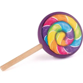 Dřevěná hračka Erzi - Německo Lízátko duha