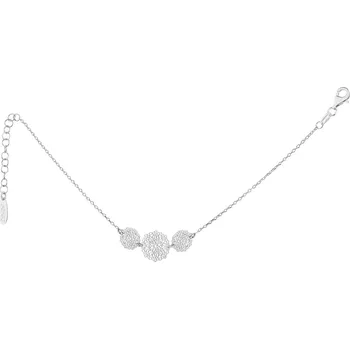 Náramek Stříbrný náramek - rozety - AP534-8960