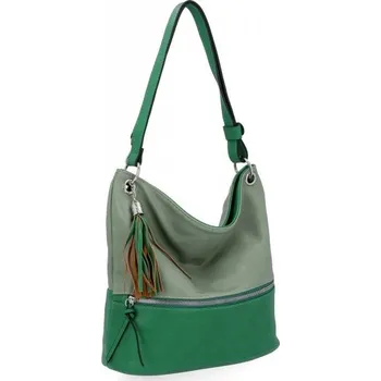 Kabelka Dámská kabelka univerzální Hernan světle zelená HB0151