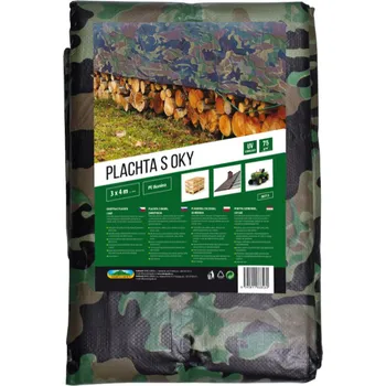 Krycí plachta Plachta maskovací 3x4m