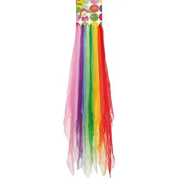 Dřevěná hračka Erzi - Německo Šifonové šátky, velké