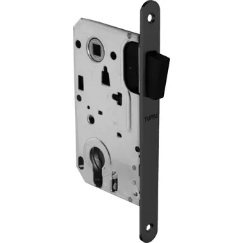 Dveřní kování MPK - Magnetický zámek 2868 PZ BS 85 PZ otvor pro vložku, 85 mm BS - Černá matná