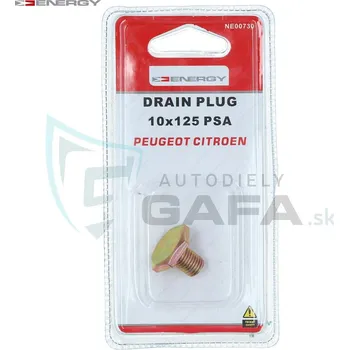 Šroub ENERGY Vypouštěcí šroub - NE00730