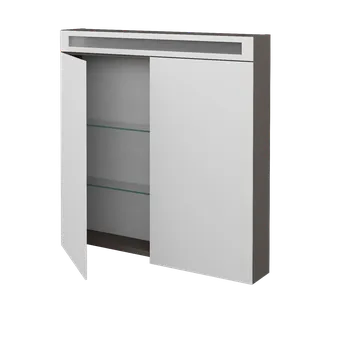 Koupelnový nábytek Dřevojas Dvoudvéřová galerka MAX GA2O 80 - N06 Lava