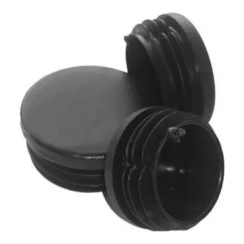 Plotový sloupek WT WINTECH Zátka do trubky kruhová 28mm, černá - VX-PHACA28000C-P1