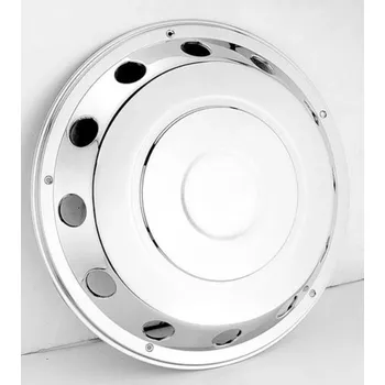 Poklice na kolo Kryt kola, poklice 22,5" nerezový přední vypouklý pro 12děr