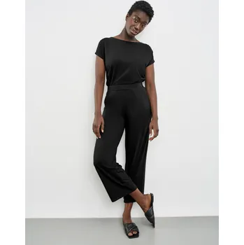 Dámské kalhoty Gerry Weber dámské splývavé kalhoty 822193 44017 1100 Černá 34