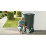 Plastová nádrž na dešťovou vodu sud zelený 310 L