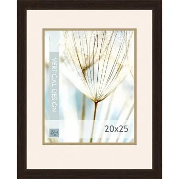 Rám na obraz Dřevěný rám tmavě hnědý Quadro6 – 20x25cm (Dřevěný rám tmavě hnědý Quadro6 – 20x25cm)