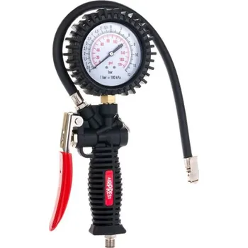 Příslušenství ke kompresoru Vzduchová pistole s manometrem 1/4" 12BAR 42078 pro pneu