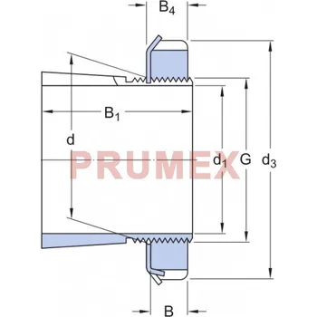 SKF HA 2328 upínací pouzdro