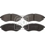 FEBI BILSTEIN Sada brzdových destiček, kotoučová brzda 16721