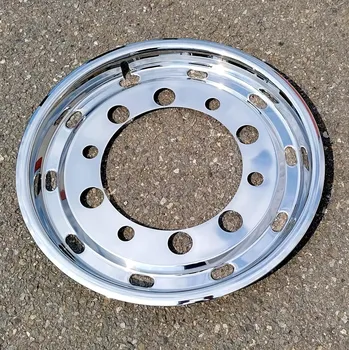 Poklice na kolo Kryt kola 22,5 / 10 děr chrom - 4 cm hloubka ráfku