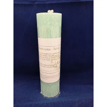 Svíčka Bylinná svíce Šalvěj velká