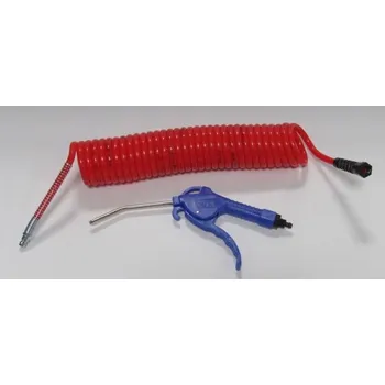 Ofukovací pistole Ofukovací pistole sada s hadicí MB Actros MP4 Euro 6, DAF červený / černý