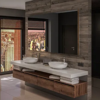 Zrcadlo Obdélníkové zrcadlo s rámem L197