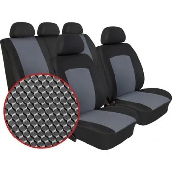 Potah sedadla Autopotahy OPEL MOVANO B,3 MÍSTA, dělené dvojopěradlo a sedadadlo, od 2010, Dynamic šedé