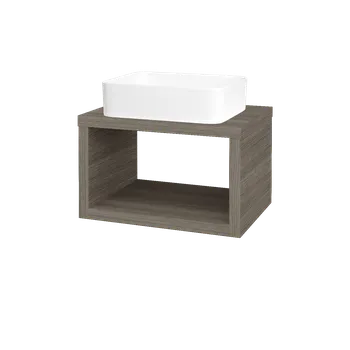 Koupelnový nábytek Dřevojas Koupelnová skříňka STORM SZO 60 (umyvadlo Joy) - D03 Cafe