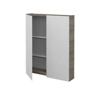 Koupelnový nábytek Dřevojas Dvoudveřová galerka PREMIUM GA2E 60 - D03 Cafe