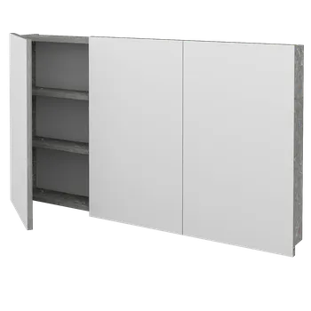 Koupelnový nábytek Dřevojas Třídveřová galerka Q GA3 120 - D20 Galaxy