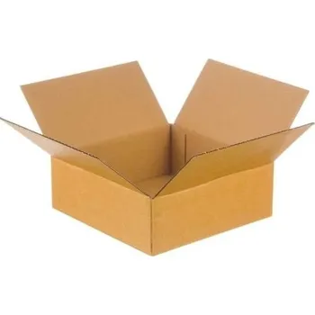 Obalový materiál Kartonová krabice klopová 550x500x100 mm 3VVL B 420g/m2 hnědá - paleta 340 ks