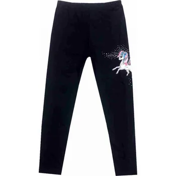 Dívčí oblečení Dívčí legíny Kugo WT9312 - tmavě modrá Barva: Tmavě modrá, Velikost: 104