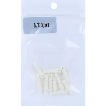 Datové redukce Záslepka do konektoru TopQ 3,5 mm jack bílá 10ks