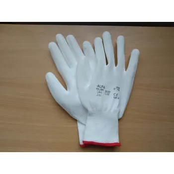 Pracovní rukavice Rukavice - bílé 8" M