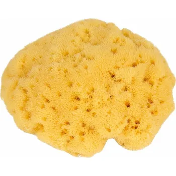 Přírodní mořská houbička na obličej hedvábná, žlutá