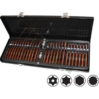 Bit Sada bitů inbus, torx, XZN 54dílná S2 smíšené provedení