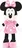 Dino Minnie 30 cm, růžové šaty
