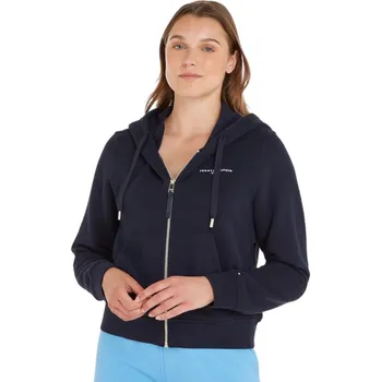 Dámská mikina TOMMY HILFIGER DÁMSKÁ MIKINA 1985 REG MINI CORP ZIP HOODIE NAVY WW0WW39189 DW5 Velikost: L