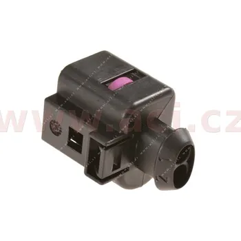 dvoupólová černá svorkovnice s aretací kontaktů ORIGINAL