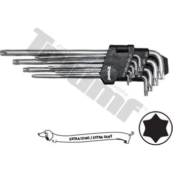 Klíč Sada klíčů Torx bez vrtání, 9 dílů