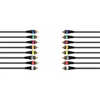 Audio kabel Snake kabel 8x RCA - 8x RCA, 15 m