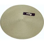 Prostírání ELLY kulaté 35 cm šedobéžová