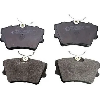 Brzdový systém Sada brzdových destiček, kotoučová brzda DENCKERMANN B110847