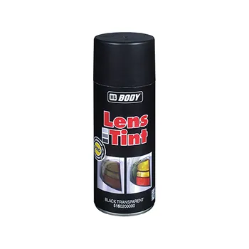 Autolak HB BODY tónování čoček - sprej na ztmavení světel černá 400ml