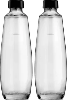 Příslušenství pro výrobník sody SodaStream Duo skleněná lahev 1 l 2 ks
